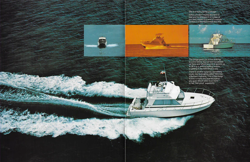 Bertram Flybridge Cruiser
