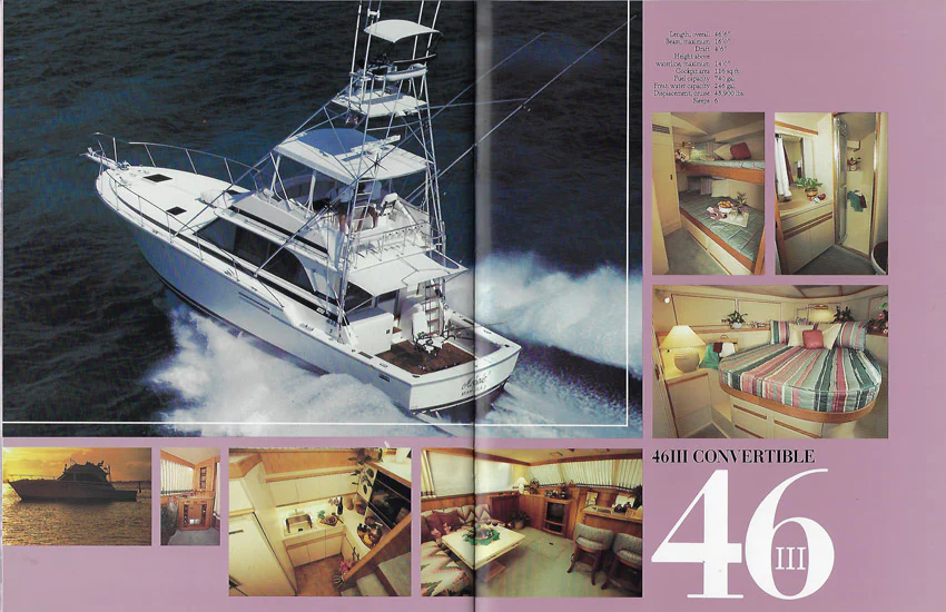 Bertram Convertible — vintage photo