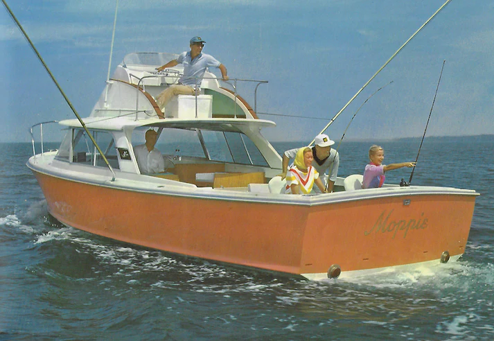 Bertram Sport Fisherman — vintage photo